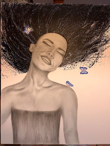 Lough-verkauft Kohle / Acryl