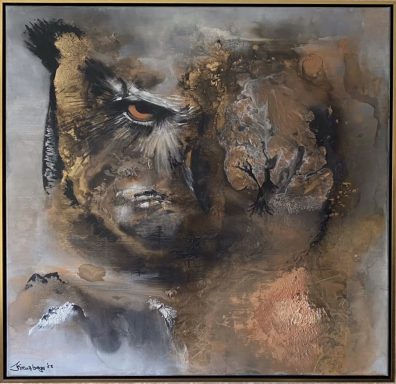 NATURE, gerahmt- ausgestellt in Barth Acryl/ Gold