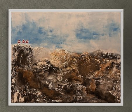 Auszeit- ausgestellt( Galerie „kunstvoll“Barth) Acryl