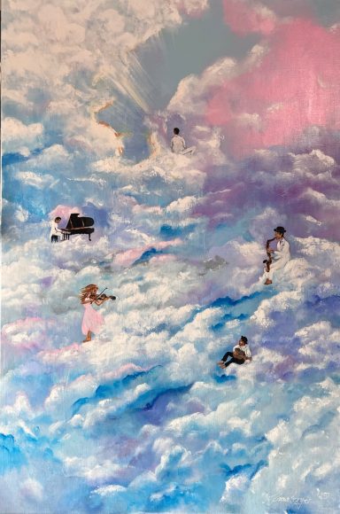 Heaven- verfügbar Acryl