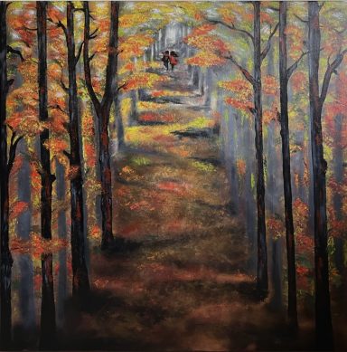 Herbstspaziergang- verfügbar Acryl