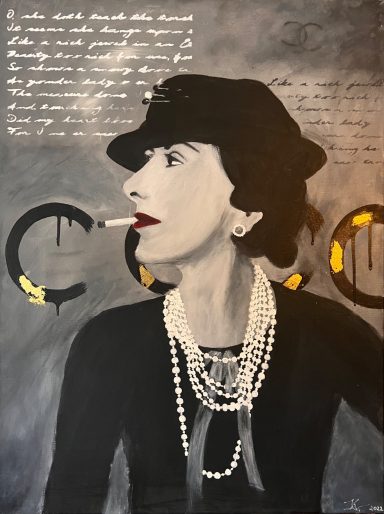 Coco- verfügbar Acryl / Gold